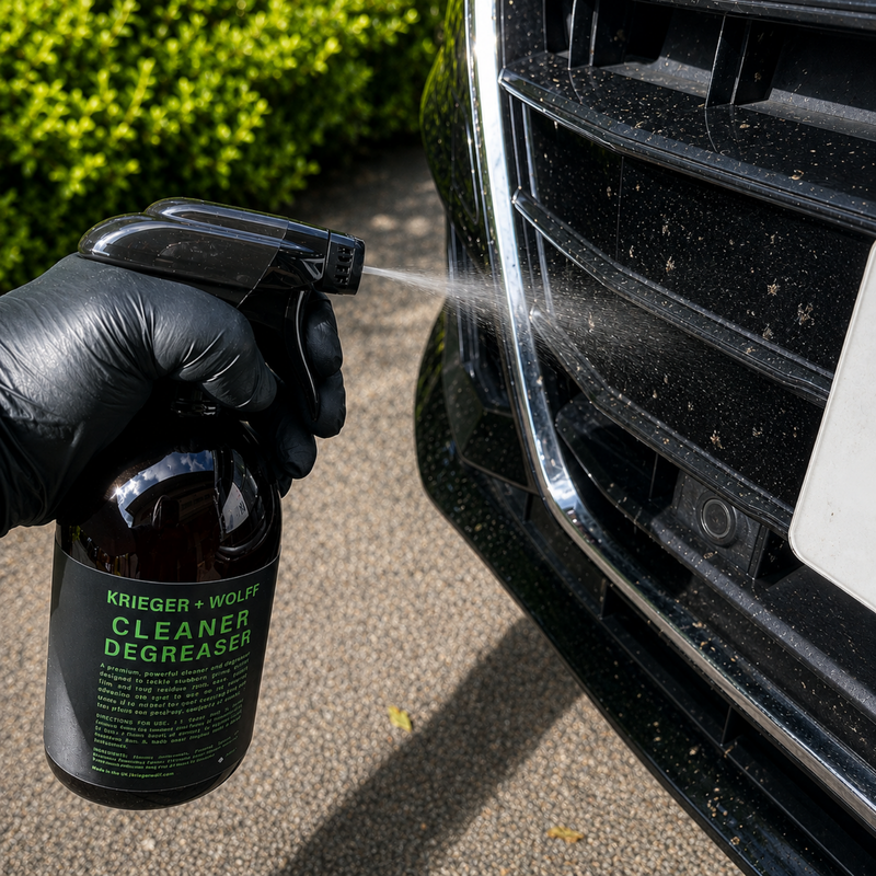 Step 1 — Spray and wait