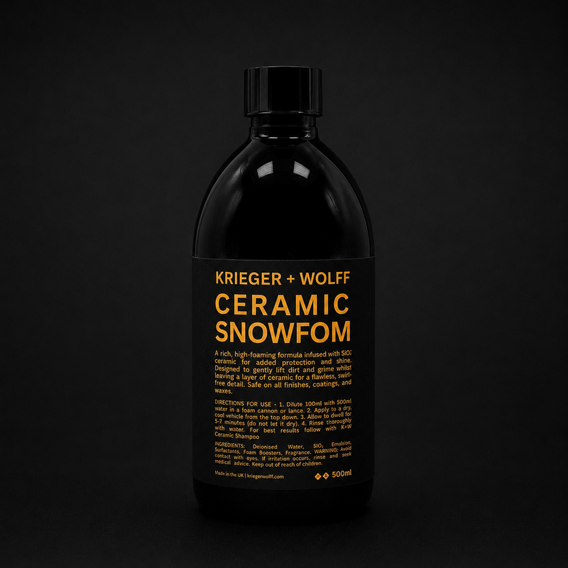 Ceramic Snow Foam - seal the clean paint as you rinse