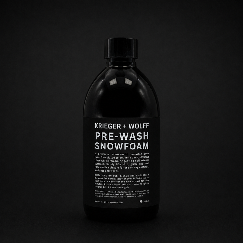 Pre-Wash Snow Foam - no-touch decontamination over the full vehicle